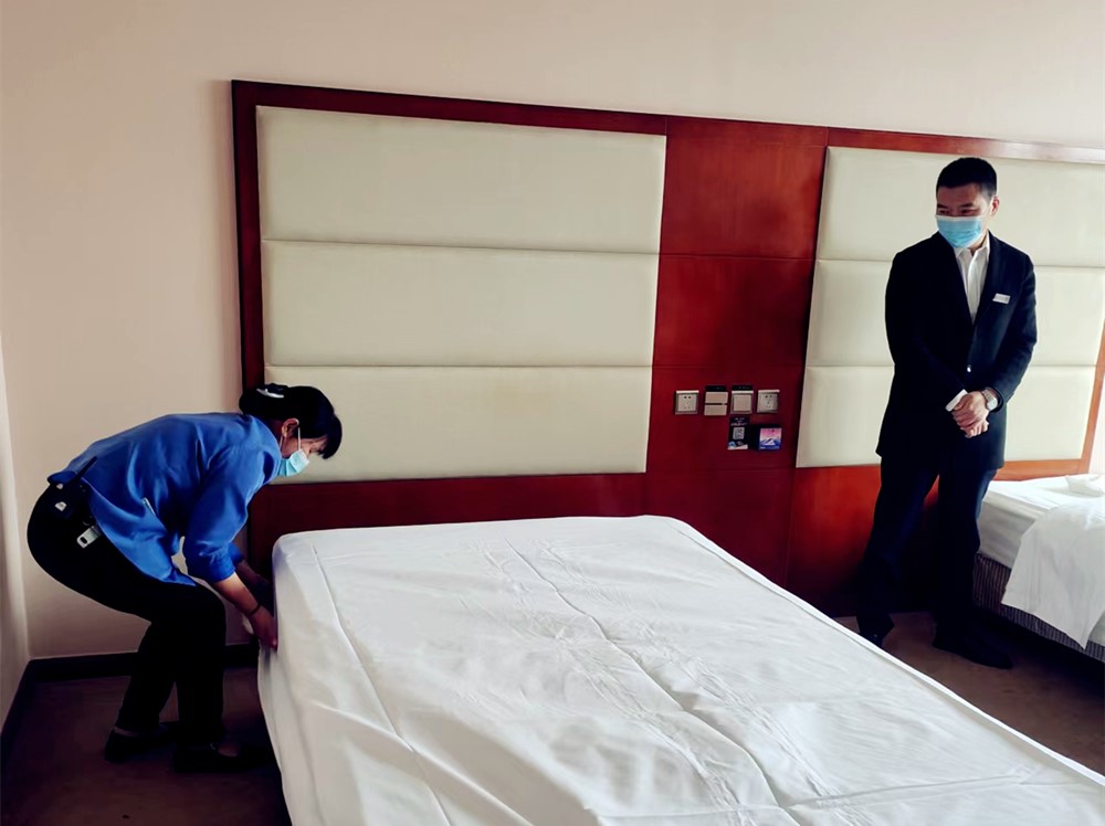 集美酒店｜客房部技能比賽 服務才是硬道理